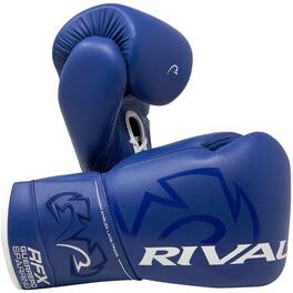 RIVAL - Boxing RFX-Guerrero HDEF Lace-Up Sparring Gloves - 12 oz. - Blue