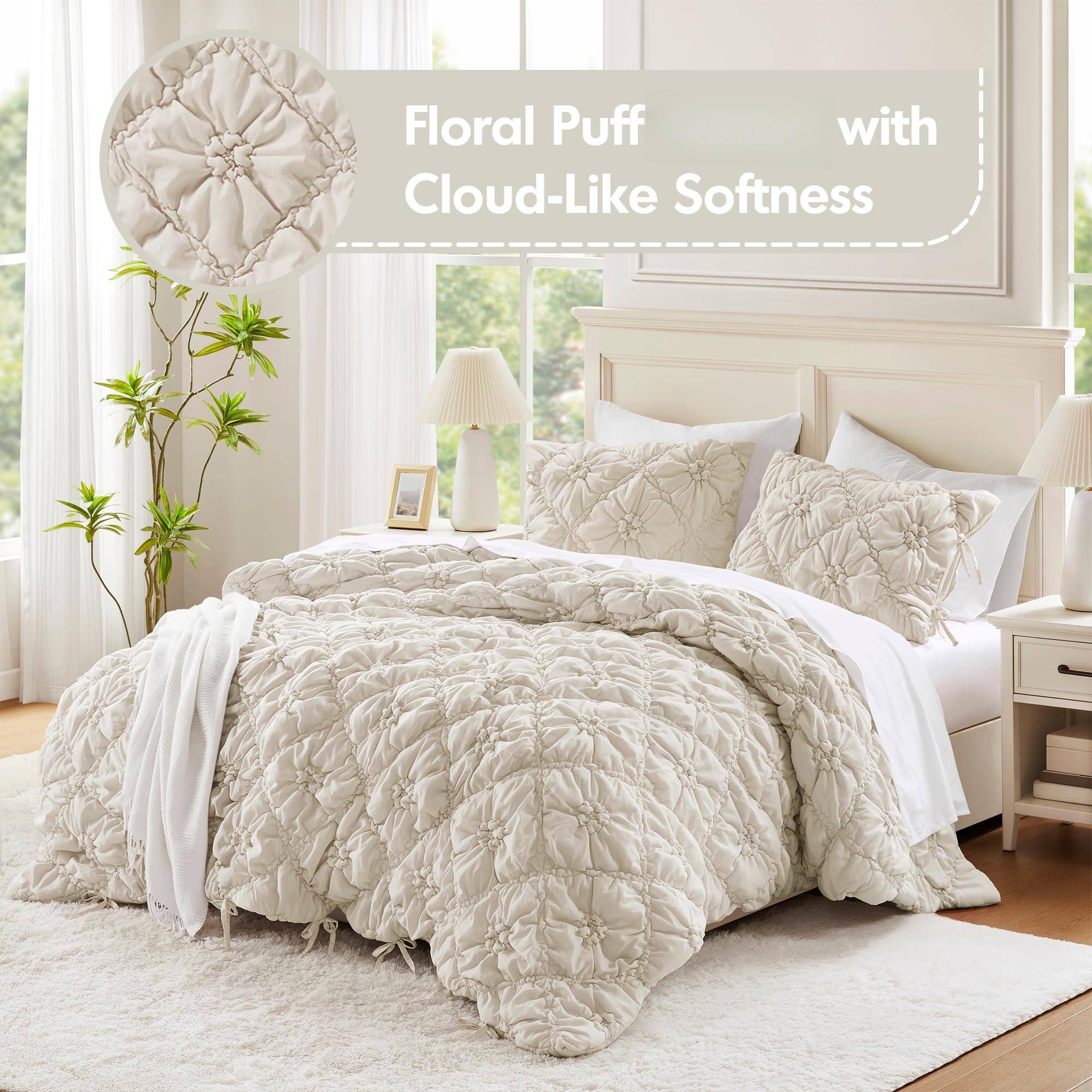 Floral Puff with Cloud-Like Softness