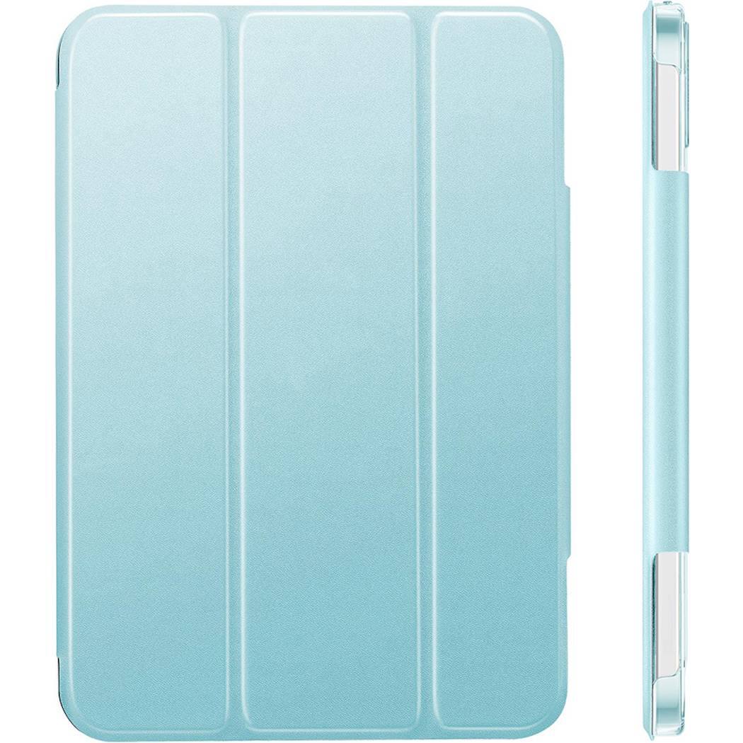 Alt View 11. SaharaCase - ESR Folio Case for Apple iPad mini (A17 Pro) and Apple iPad mini (6th Generation 2021) - Aqua.