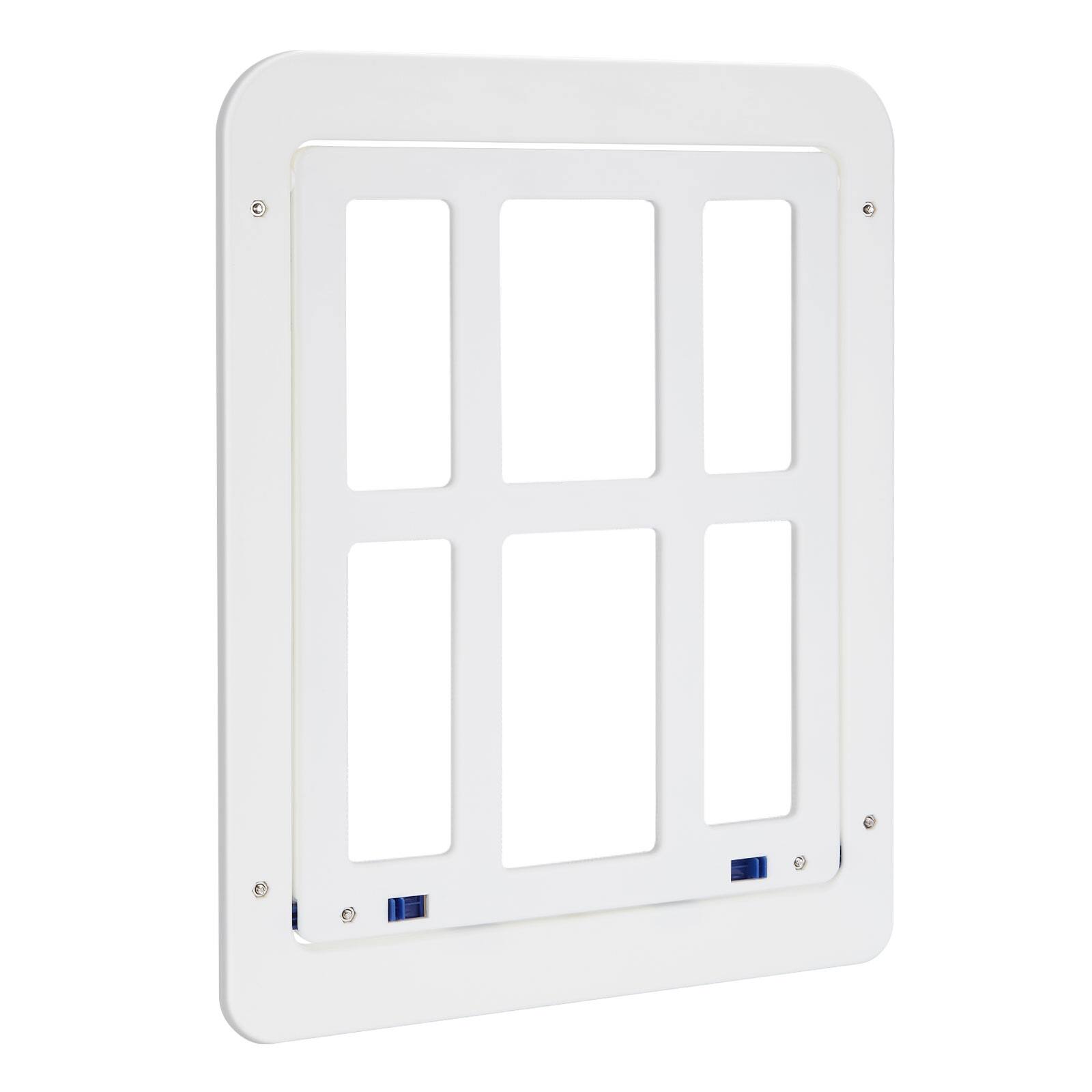 Alt View 7. Ownpets - Screen Door Lockable Magnetic Self-Closing for Dogs Cats, White.