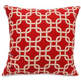 Majestic Home - Pillow 20x20 Links - Red