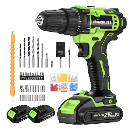 WORKBLESS 21V Max 2.0Ah Lithium Ion