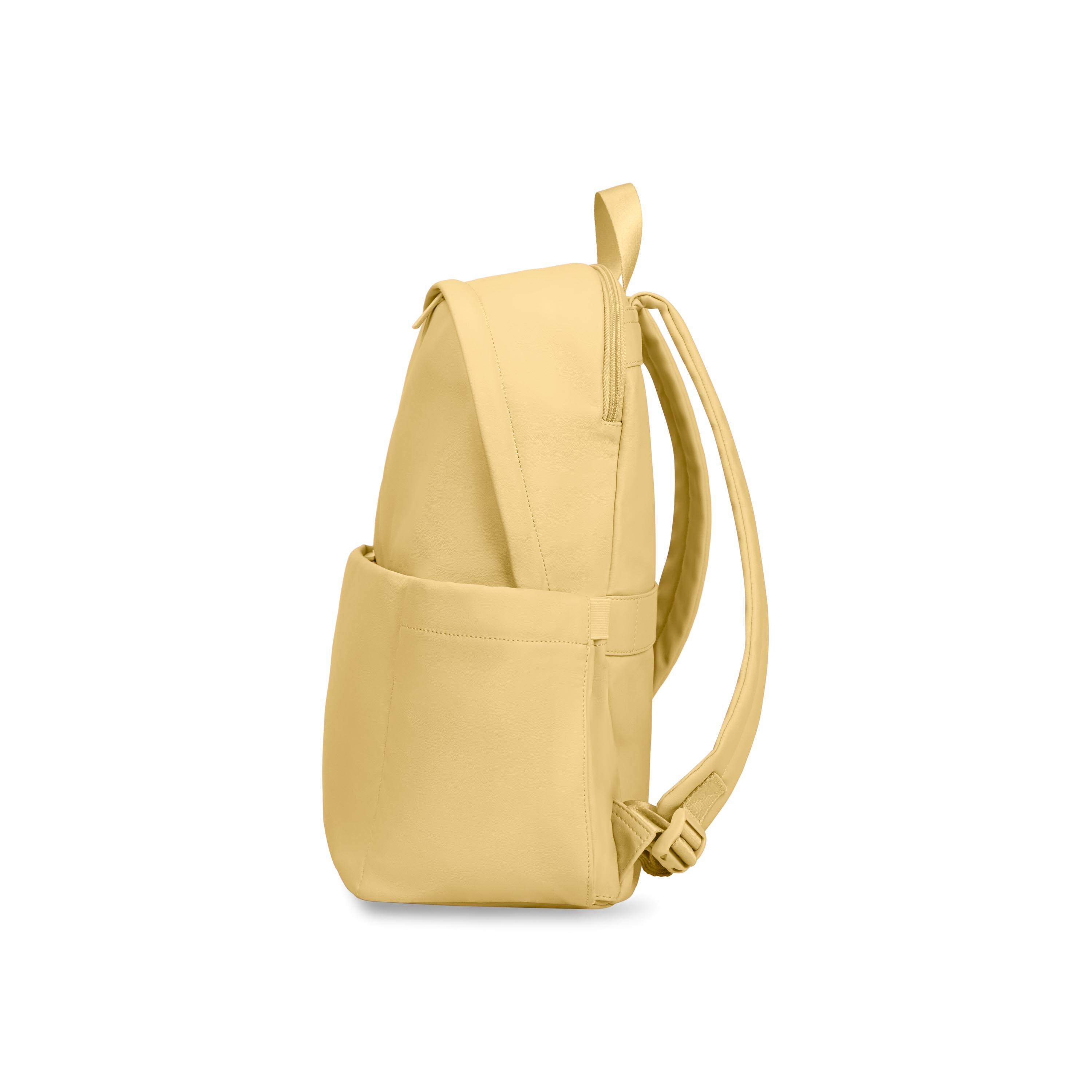 Left. Bugatti - Brussels Backpack - YELLOW.