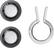 Front. GoPro - MAX2 Lens Replacement Kit - Black.