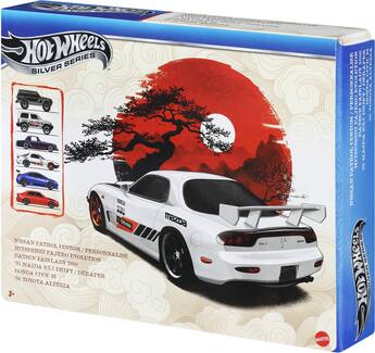 Mattel Hot Wheels 1:64 Silver Series Streets of Japan 6 Pack Mattel Hot Wheels 1:64 Silver Series Streets of Japan 6 Pack