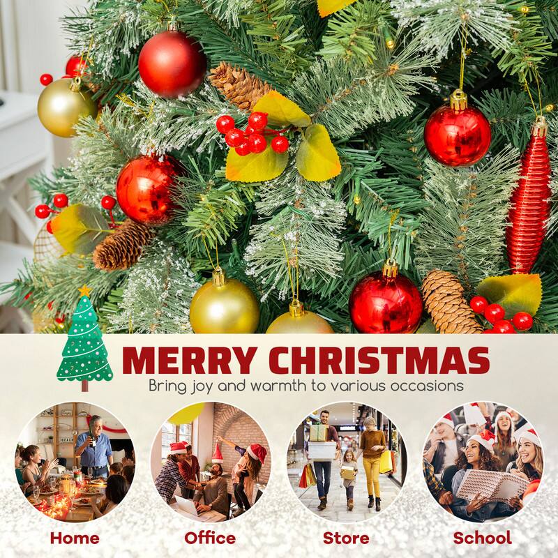 MERRY CHRISTMAS  
Bring joy and warmth to various occasions

Home  
Office  
Store  
School