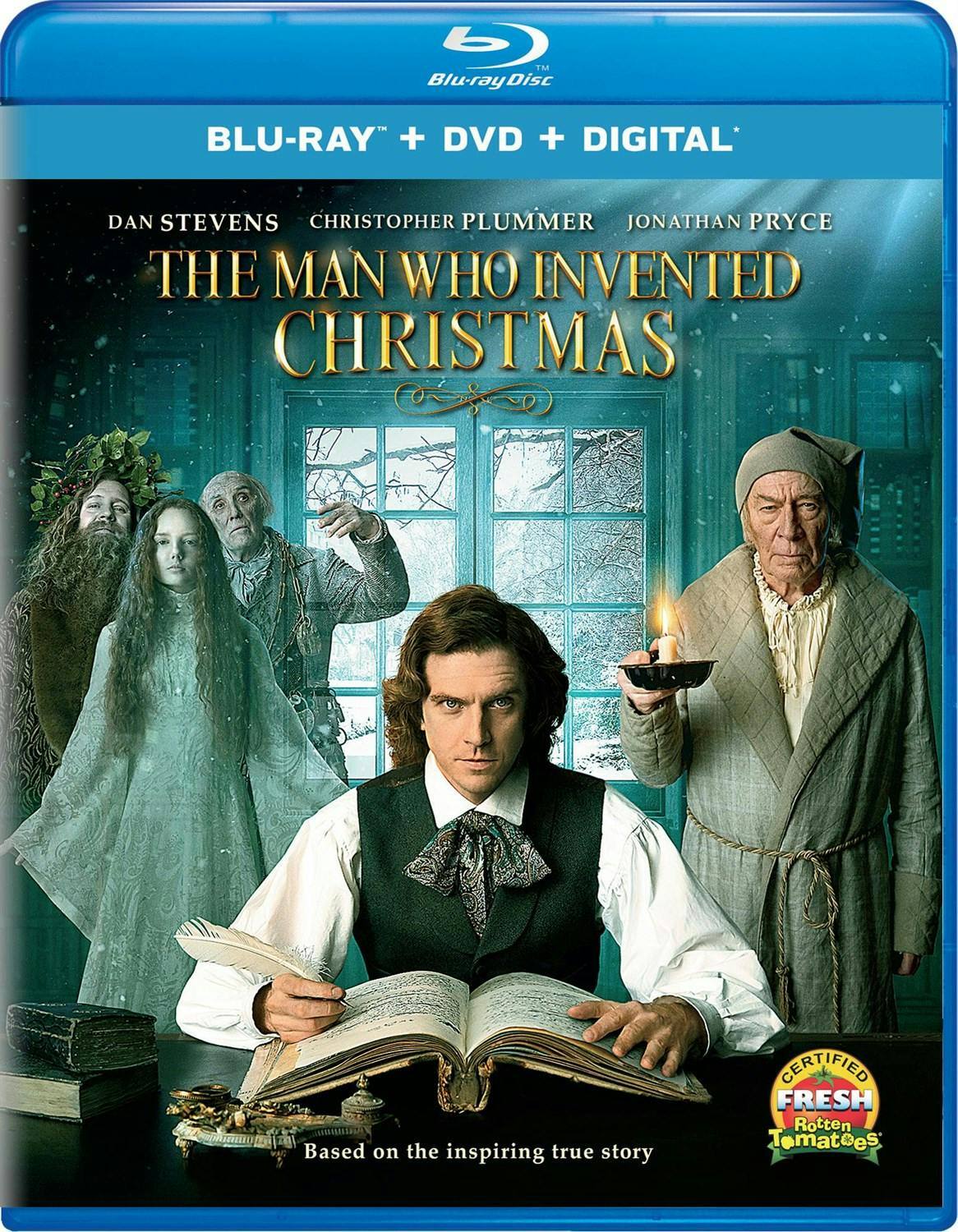 The Man Who Invented Christmas (DVD + Digital) [Blu-ray] [Standard]