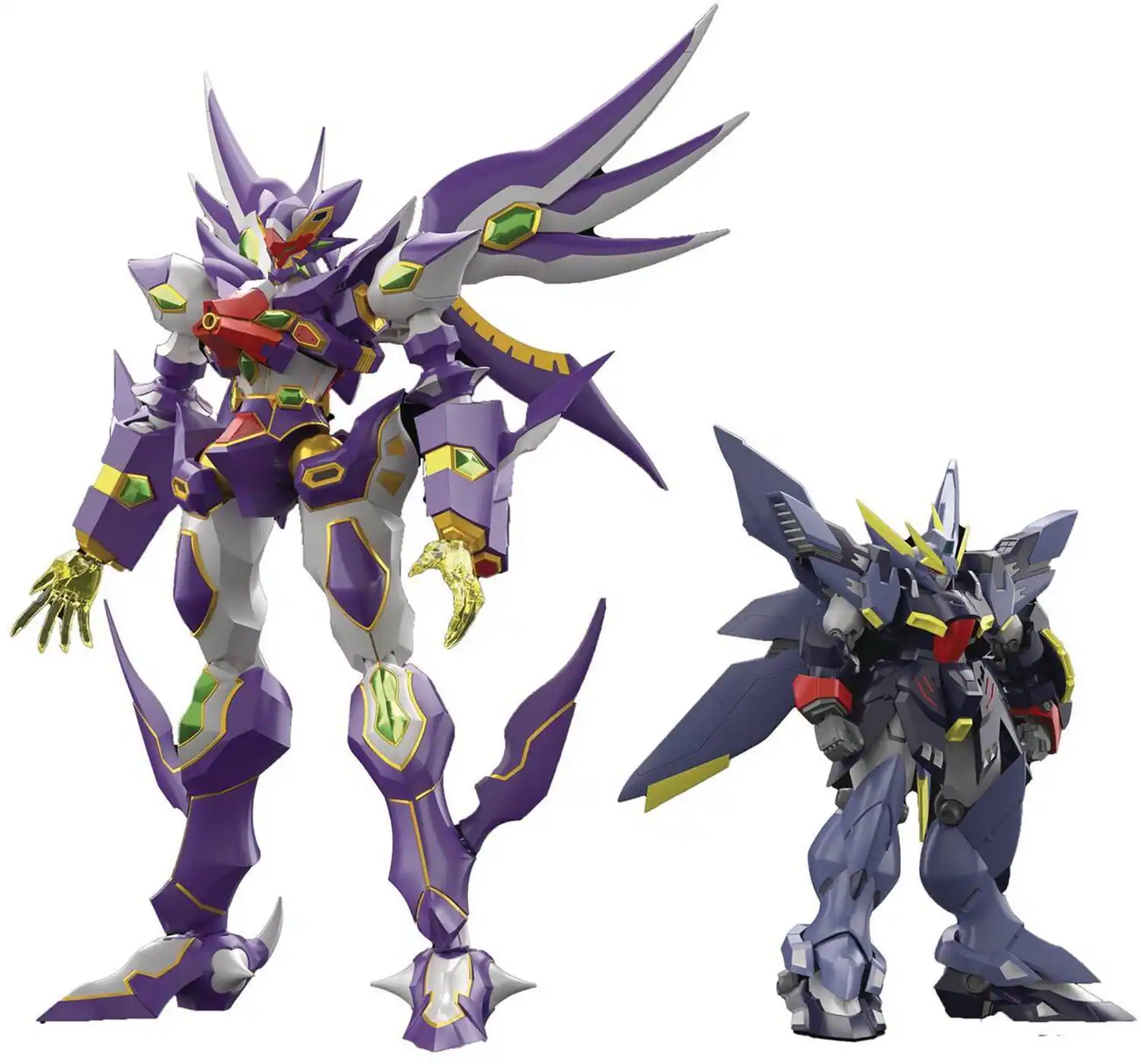 Bandai - Shokugan - Super Robot Wars: OG - SMP - R-GUN Rivale & Wildschwein Model Kit - Collectibles - Multicolor