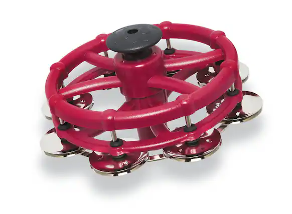 Front. Latin Percussion - Click Hi-Hat Tambourine Steel.