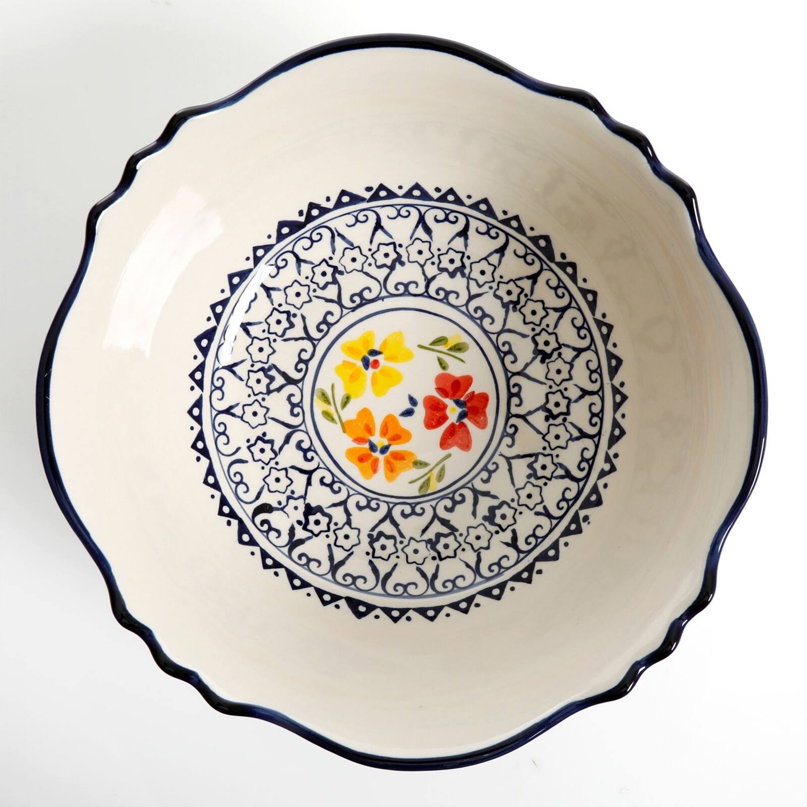 Alt View 5. Gibson - Gibson Home Luxembourg 2 Piece Stoneware Bowl Set - Multi.