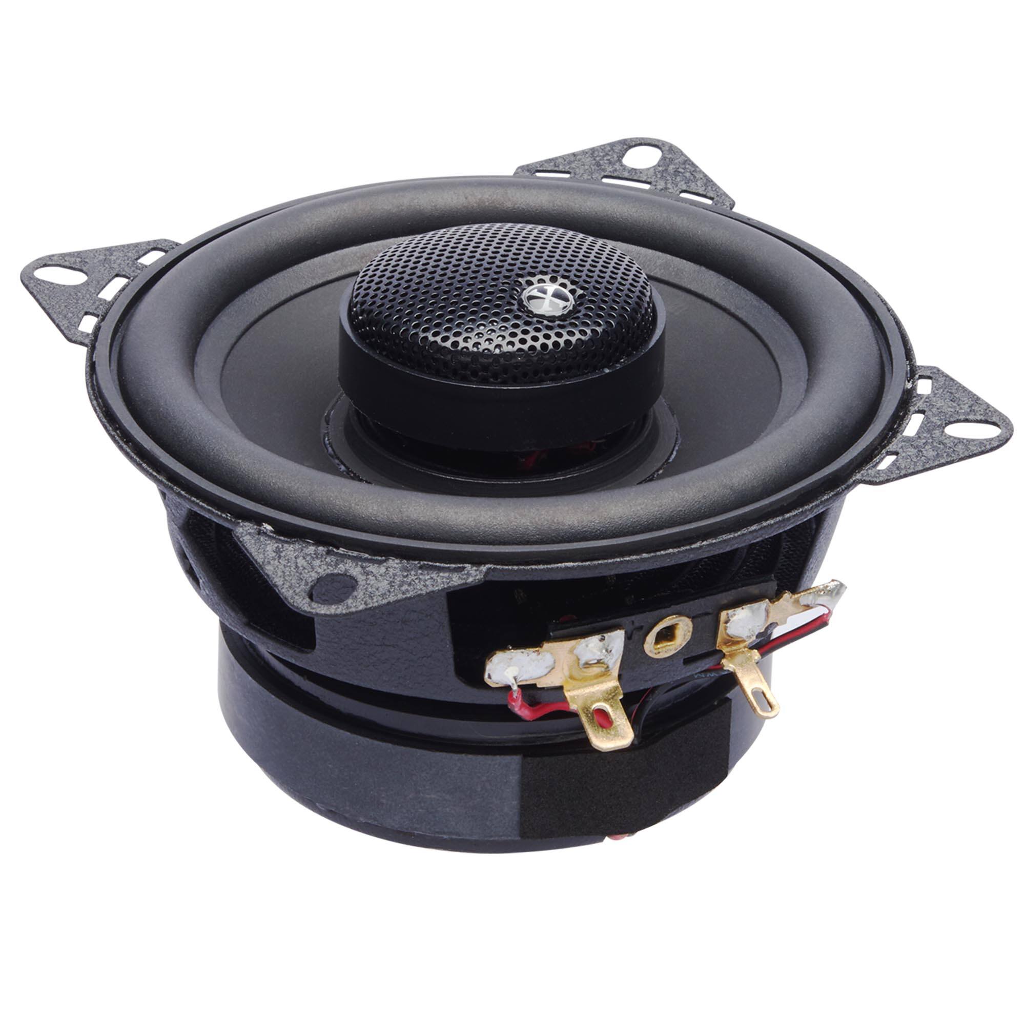 Alt View 1. Powerbass - PowerBass XL-42SS - 4" Coaxial Powersports/Marine Speakers - Pair - Black/Gray.