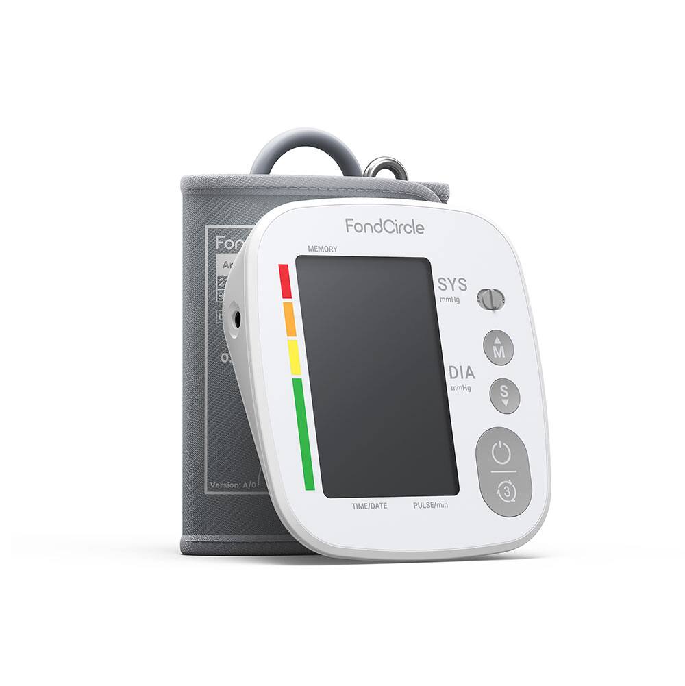 For Ar
FondCircle MEMORY SYS mmHg
DIA mmHg
M S
Version: A/O
TIME/DATE
PULSE/min