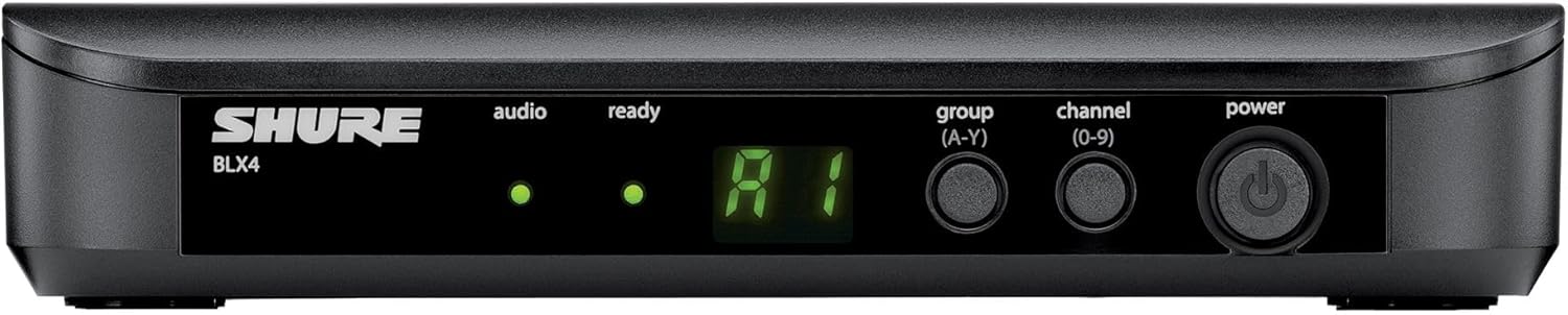 audio ready group (A-Y) channel (0-9) power