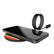 Alt View 3. Keyscaper - Cleveland Browns 15 Watt Wireless Induction Charger - Multicolor.