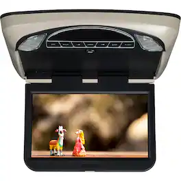 Voxx Electronics - 10.1" Overhead Flip-Down Video System with DVD, HDMI, SD, USB & 3 Trim Bezels