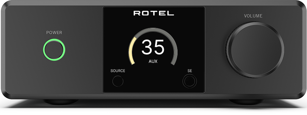 Rotel - DX-5 25W 2-Ch Integrated Amplifier - Black - Front_Zoom