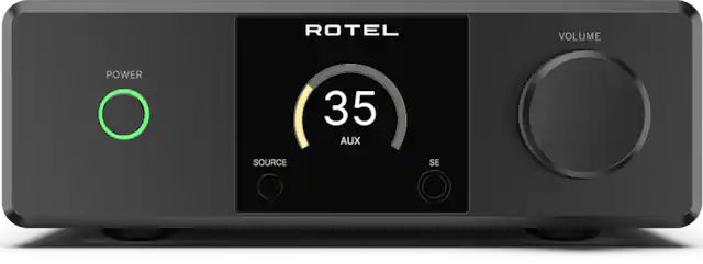 ROTEL VOLUME POWER 35 AUX SOURCE