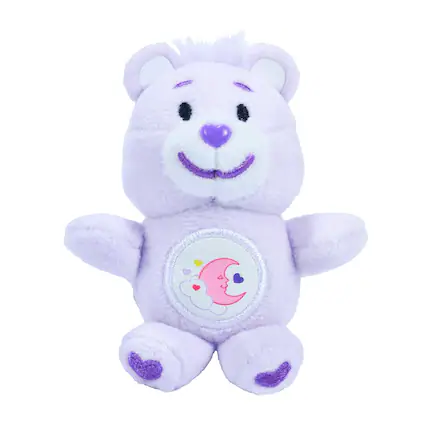 Front. Super Impulse - World's Smallest Care Bears Plush Series 6 | Sweet Dreams Bear - Purple.