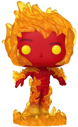 Funko - POP! Marvel: Fantastic Four: First Steps - Human Torch - COLLECTIBLES - Multicolor