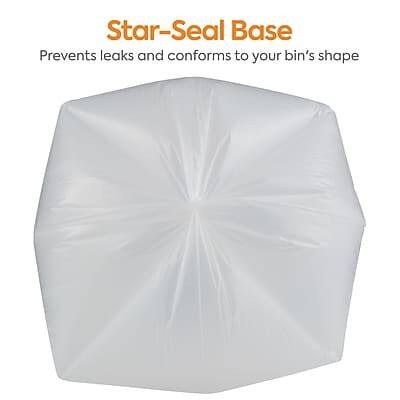 Star-Seal Base  
Prevents leaks and conforms to your bin's shape