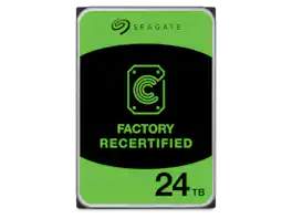 Seagate - Refurbished Excellent - Recertified Exos X 24TB HDD - 3.5" CMR SATA 6Gb/s, 7200 RPM, 512MB Cache
