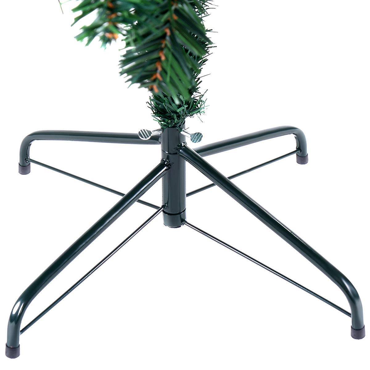 Alt View 9. Skar Audio - Artificial Pvc Christmas Tree W/stand Holiday Season Indoor Outdoor - Green 7ft.