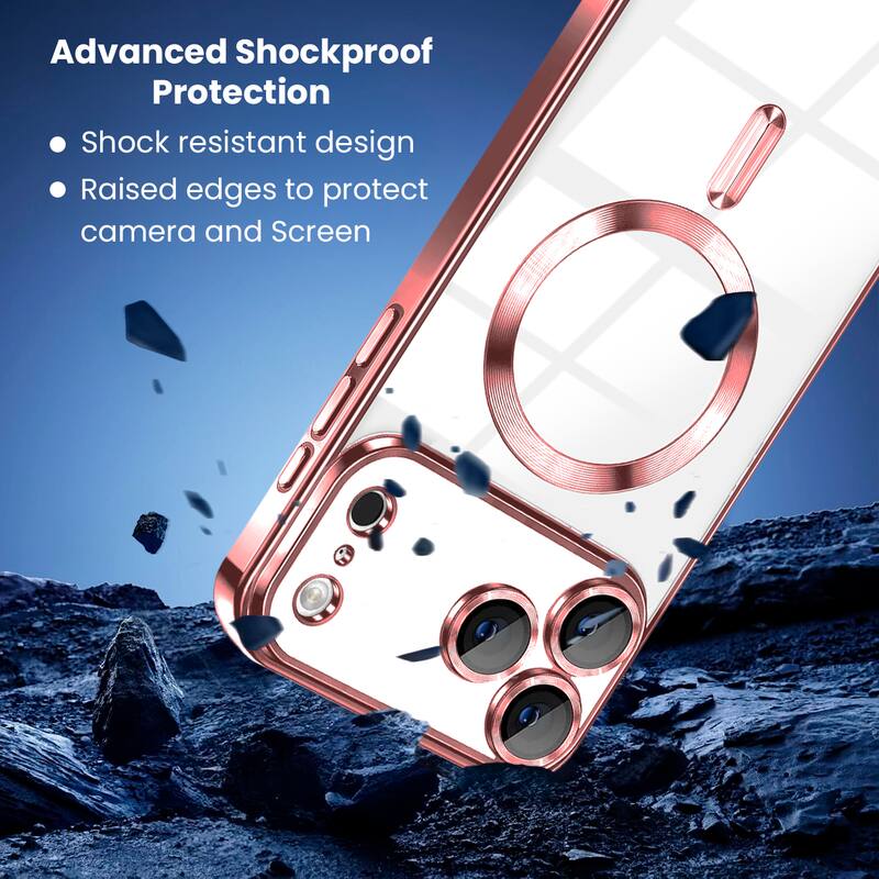 Advanced Shockproof Protection  
- Shock resistant design  
- Raised edges to protect camera and screen