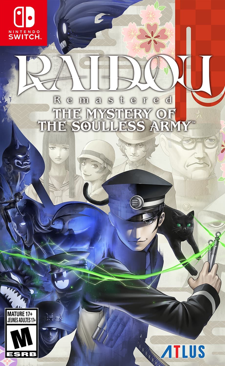 Nintendo Switch Raidou Remastered The Mystery of the Soulless Army Mature 17+ Jeunes Adultes 17+ M ESRB Atlus
