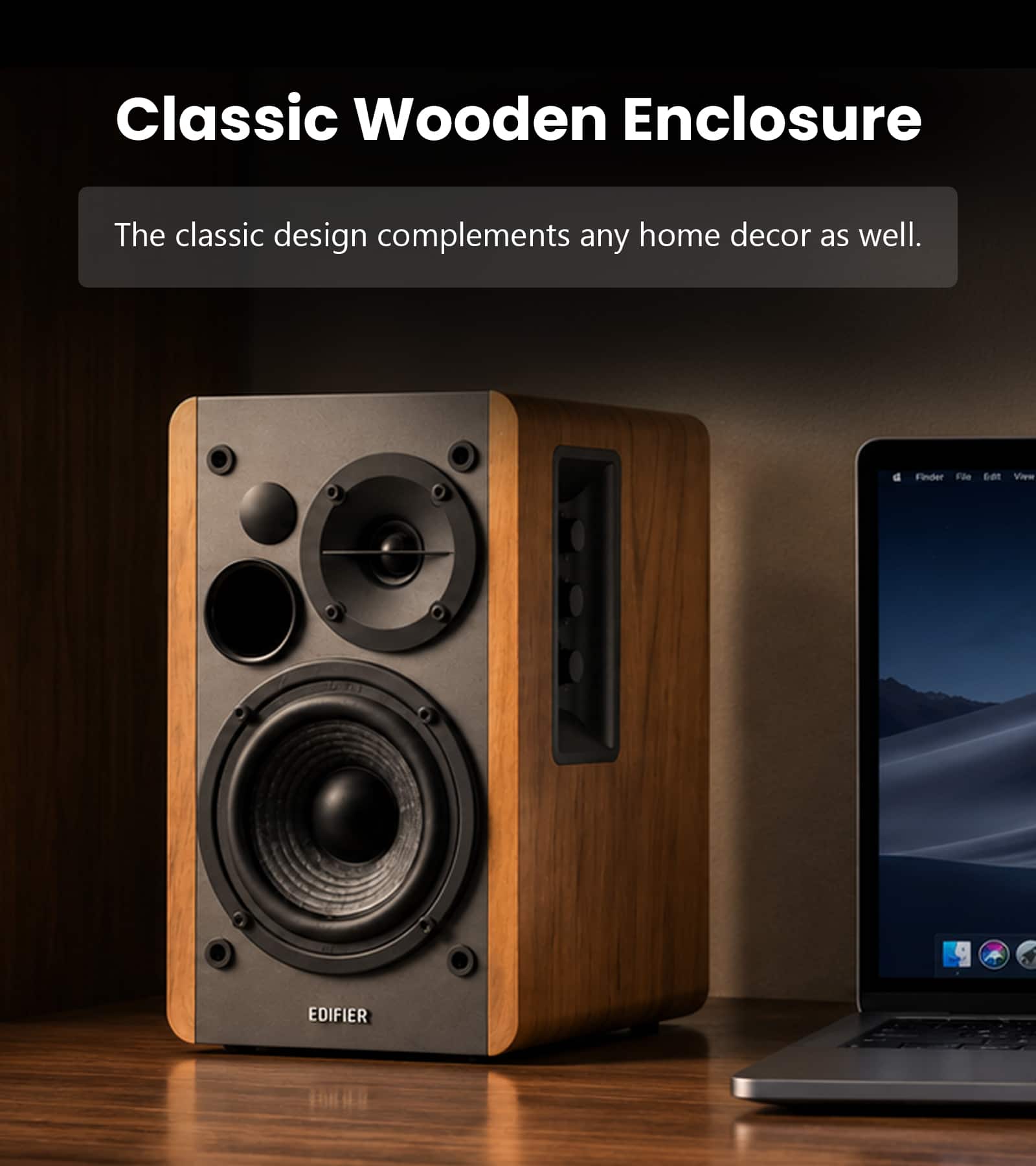 Edifier R1280T Powered Bookshelf Speakers/Computer Speakers/Studio