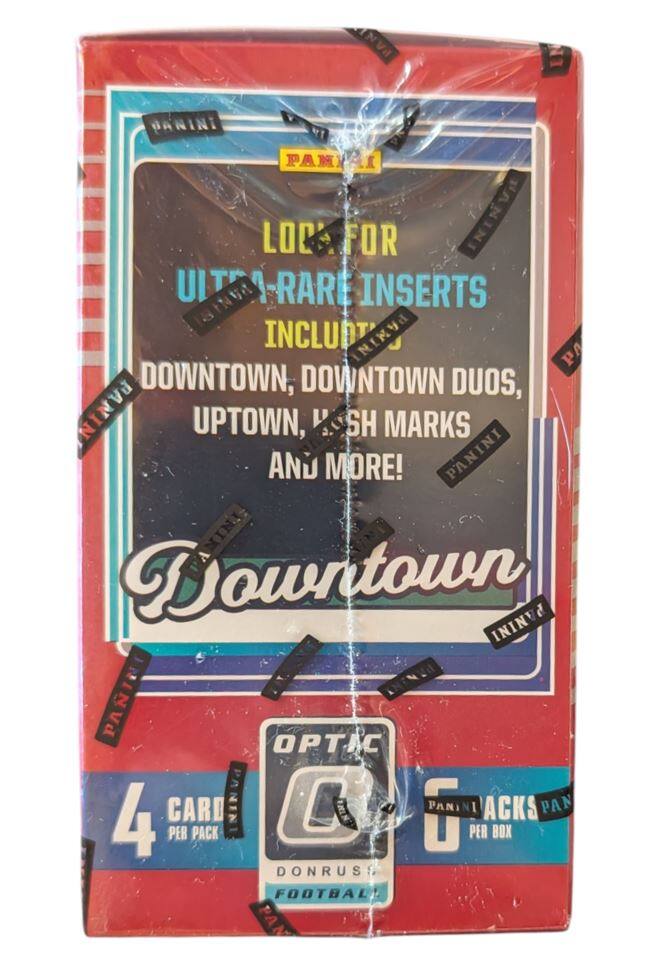 IN BANINI PAN X LOCE FOR ININVA UI -RARE INSERTS INCLUDT PANIN PA DOWNTOWN, DOWNTOWN DUOS, PANIN UPTOWN, SH MARKS AND MORE! PANINI MINI Downtown PANINI PANINE OPTIC 4 CARD PER PACK PANINE C 6 PANIN PER PACKS BOX PAN DONRUS. FOOTBALL! PANINI

LOCK FOR ULTRA-RARE INSERTS INCLUDE DOWNTOWN, DOWNTOWN DUOS, UPTOWN, SH MARKS AND MORE! Downtown OPTIC 4 CARD PER PACK 6 PACKS PER BOX DONRUS FOOTBALL