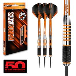 Skar Audio - Amberjack Series Darts Set With Flights And Shafts stems - uk 28g Amberjack 9