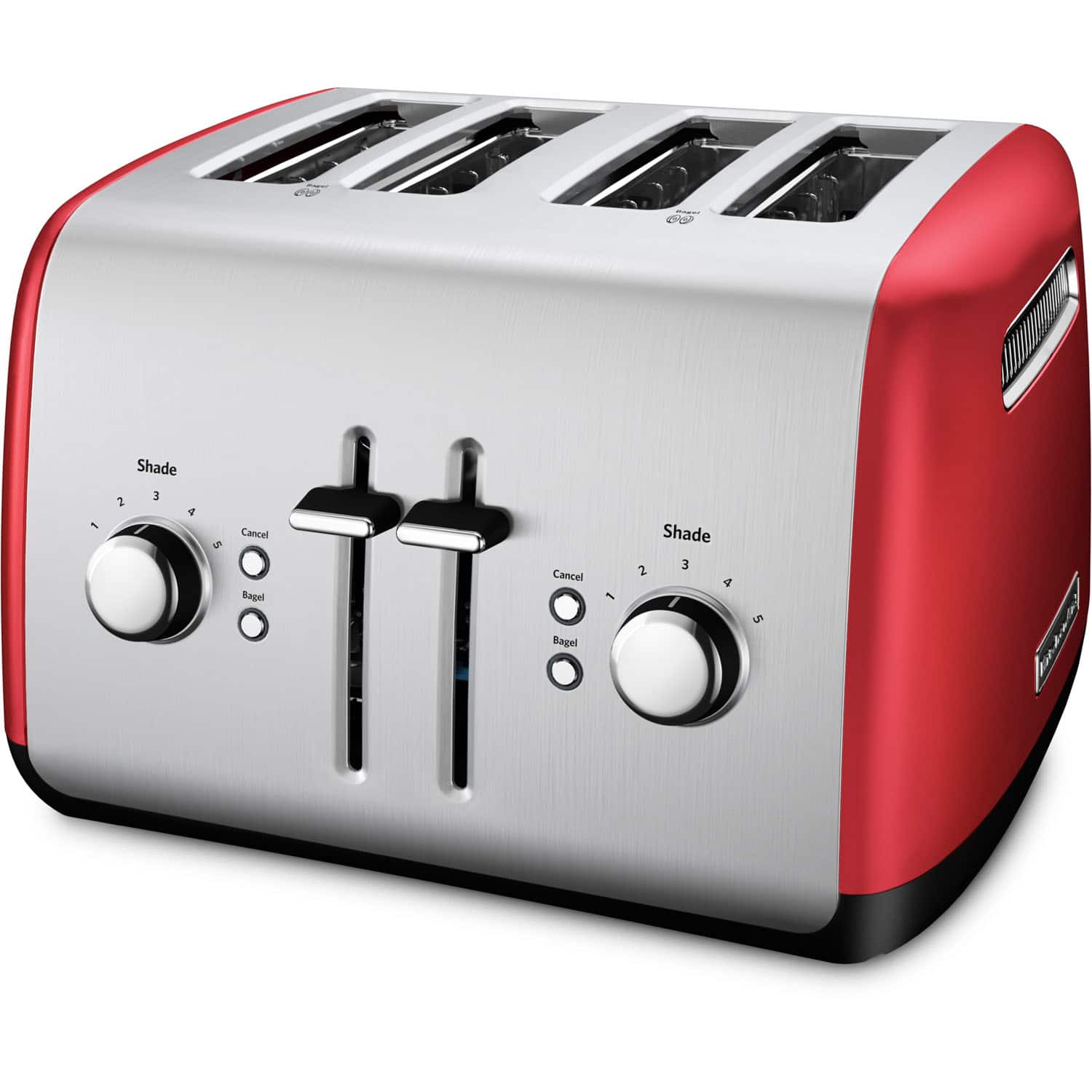KitchenAid - 4-Slice Toaster with Illuminated Buttons - Empire Red - Front_Zoom