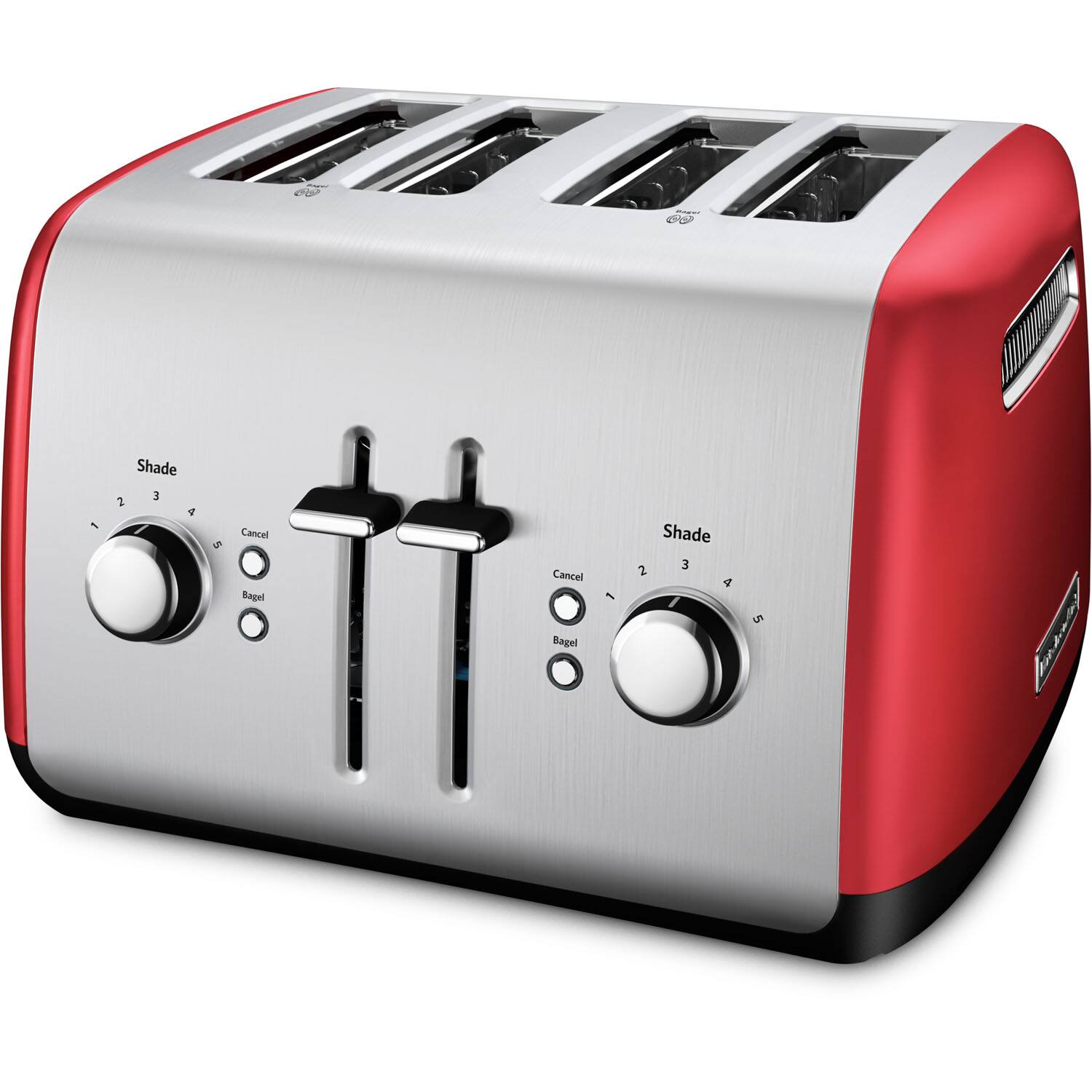 KitchenAid - 4-Slice Toaster with Illuminated Buttons - Empire Red