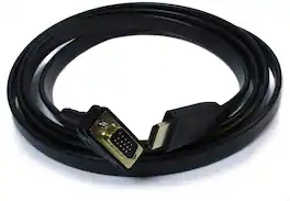Plugable - Monitor Adapter Cable - HDMI to VGA,6ft (1.8m), Driverless - Black