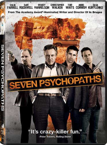Front. Seven Psychopaths   - DVD.