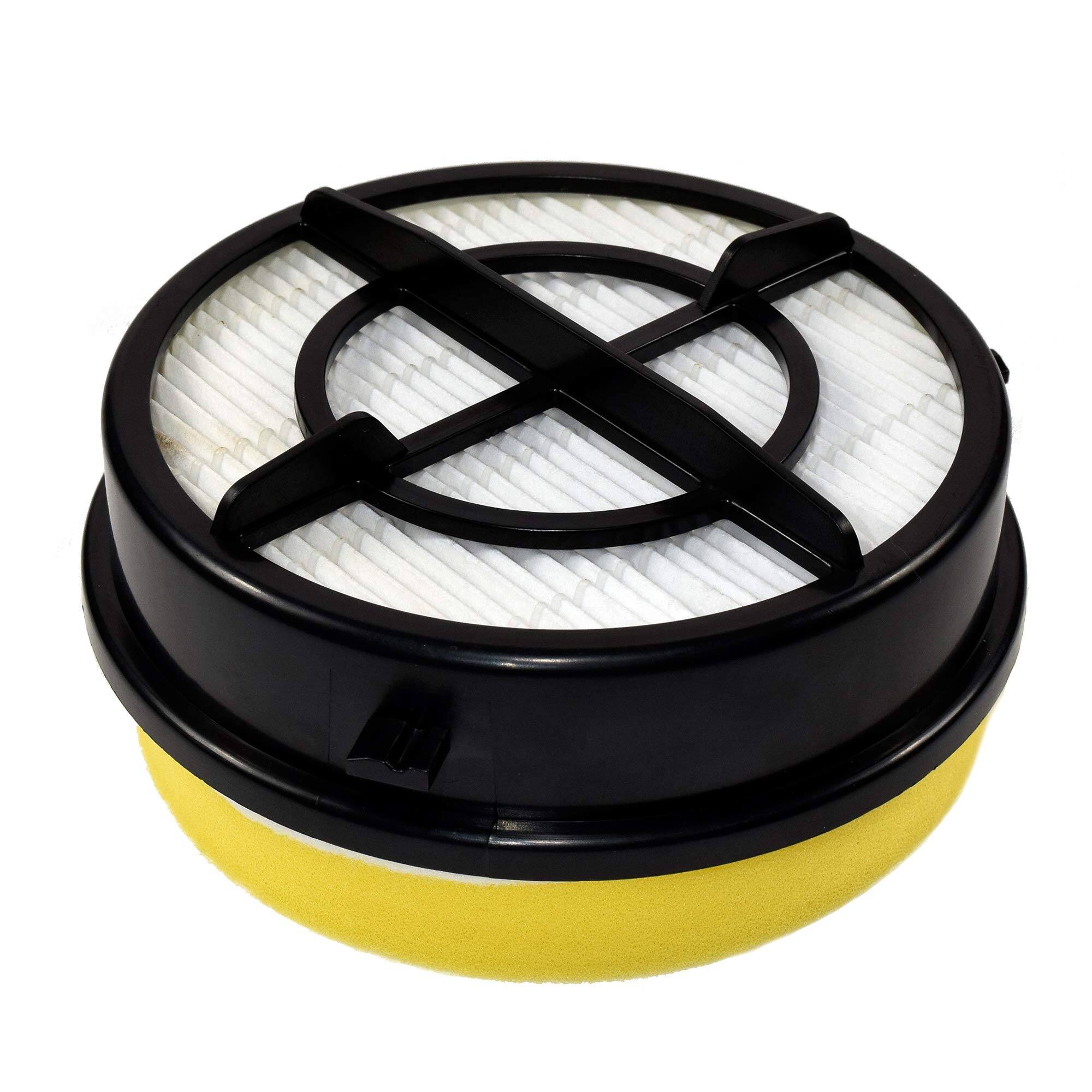 Angle. HQRP - HQRP Filter Kit Replacement for Bissell 16871, 1650 Series Pet Hair Eraser Upright Vacuum, 2 Pre-Motor + 1 Post-Motor.
