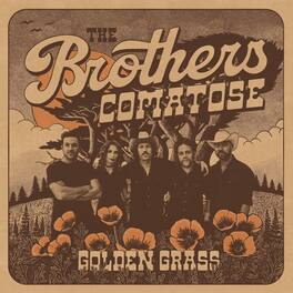 The Brothers Comatose - Golden Grass - Splattered Orange & Blue - VINYL LP