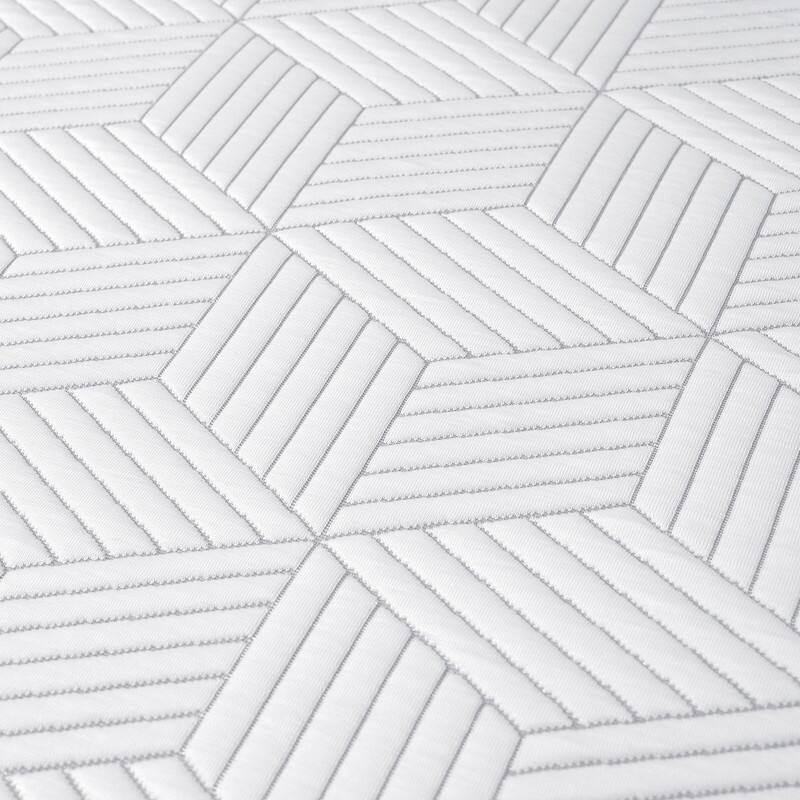 Alt View 1. Vipbear - 12 " King Size Extra Firm Mattresses King Mattress, Cool Green Tea/Gel Memory Foam Mattress in Box, 80" x 75 " - White.