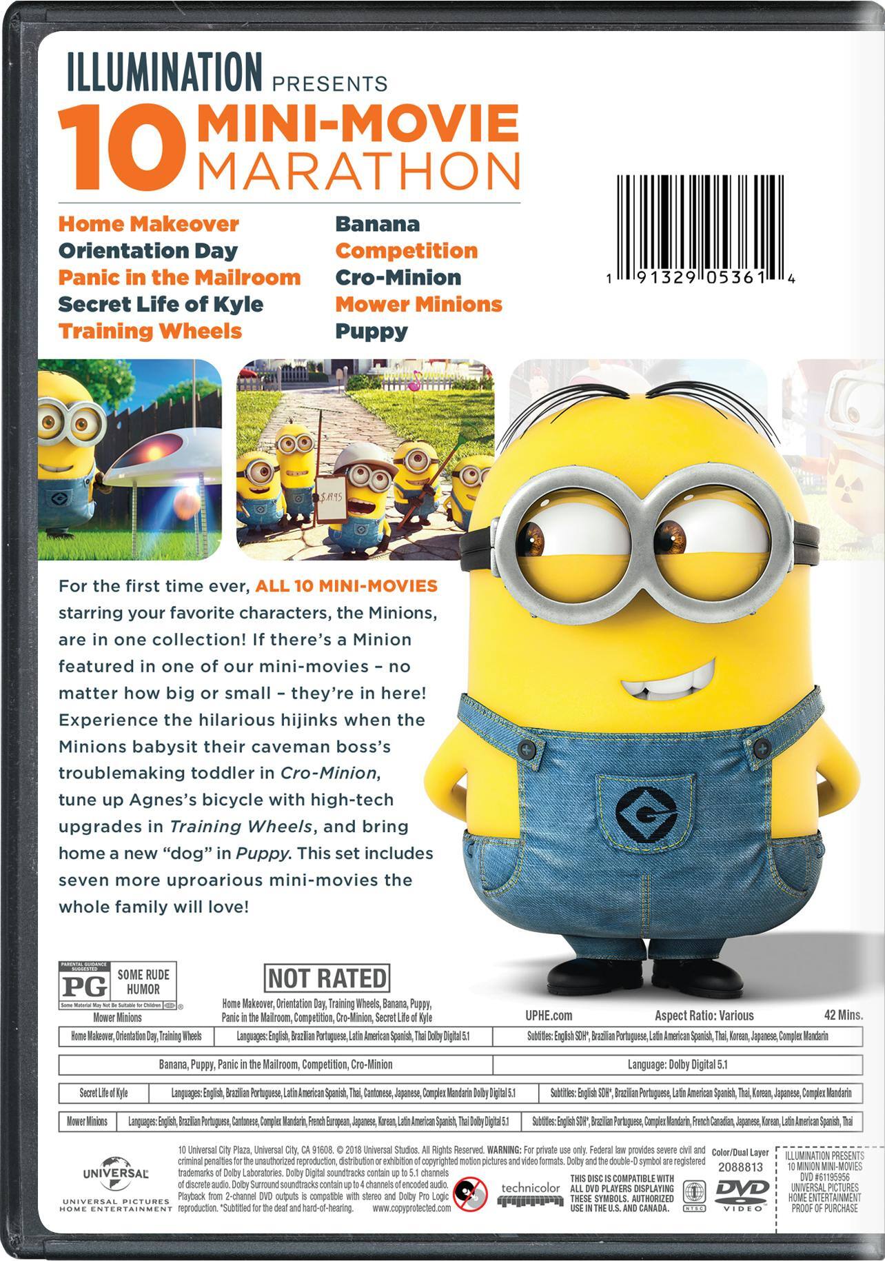 Angle. Illumination Presents: 10 Minion Mini-Movies [DVD].
