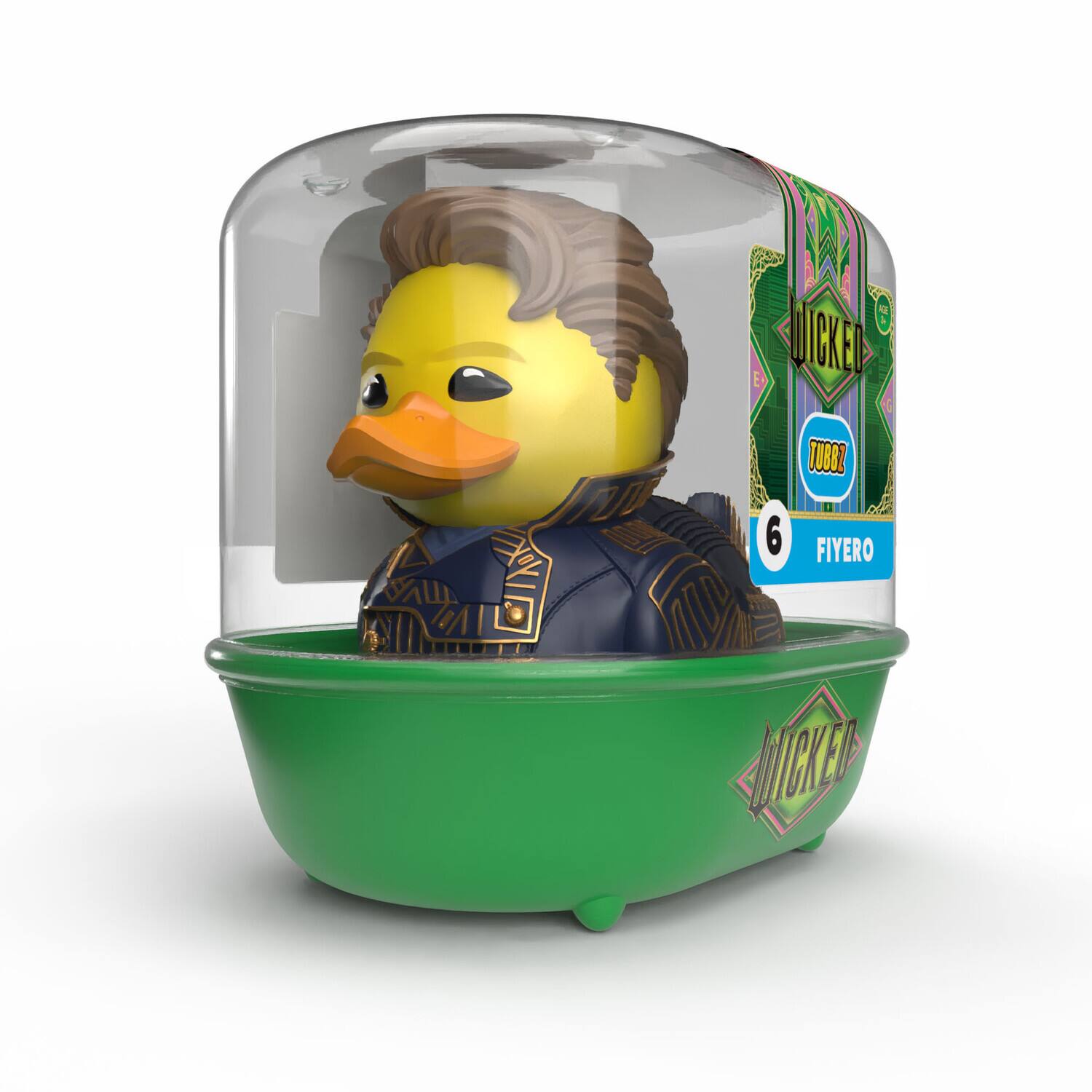 The corrected text from the image is:

- "WICKED"
- "TUBBZ"
- "6"
- "FIYERO"
- "WICKED"