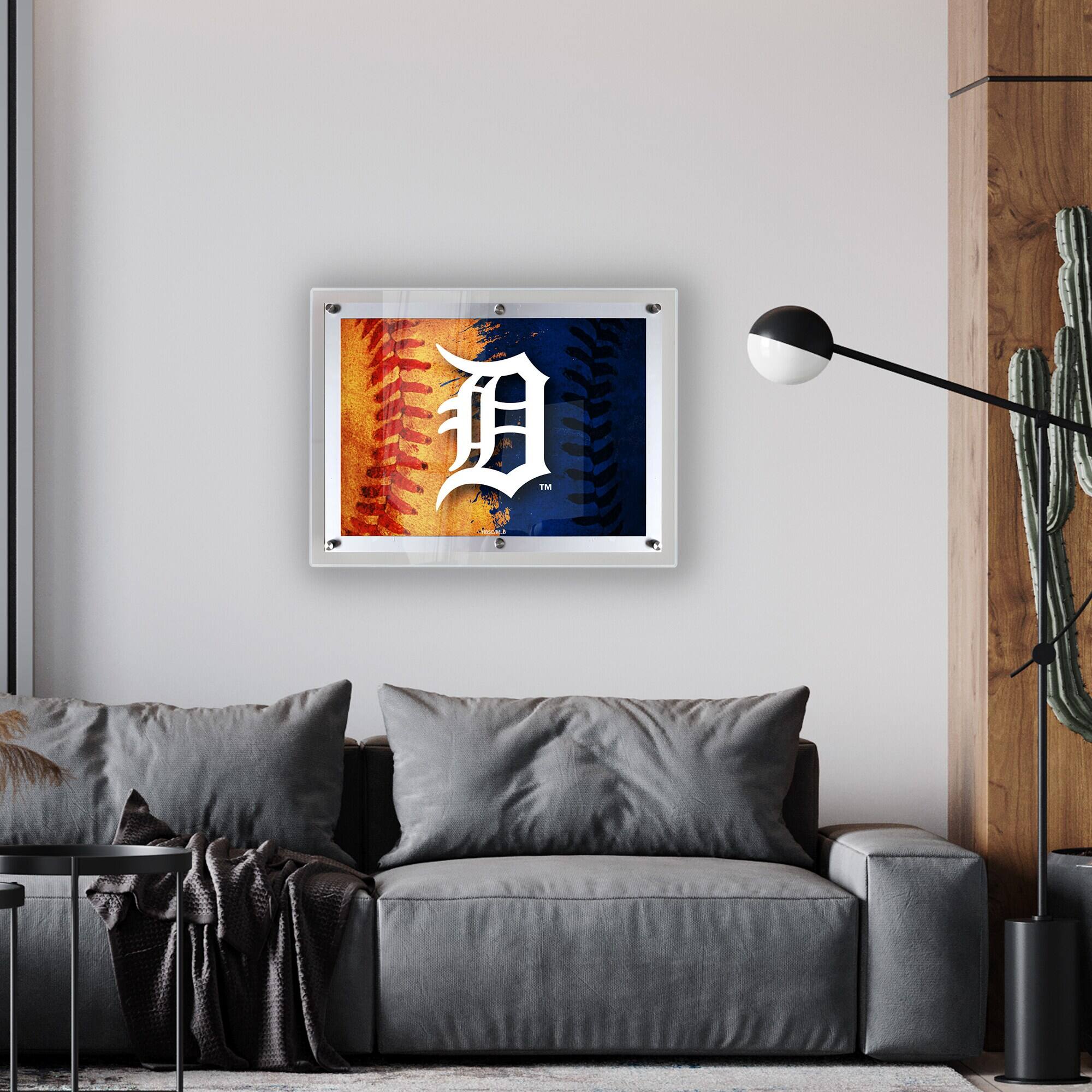 Alt View 1. Holland Bar Stool Co. - Detroit Tigers 19" x 14.5" Backlit LED Sign - Multicolor.