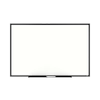 Front. TRU RED - Melamine Dry Erase Board Frame, 3' x 2' - Black.