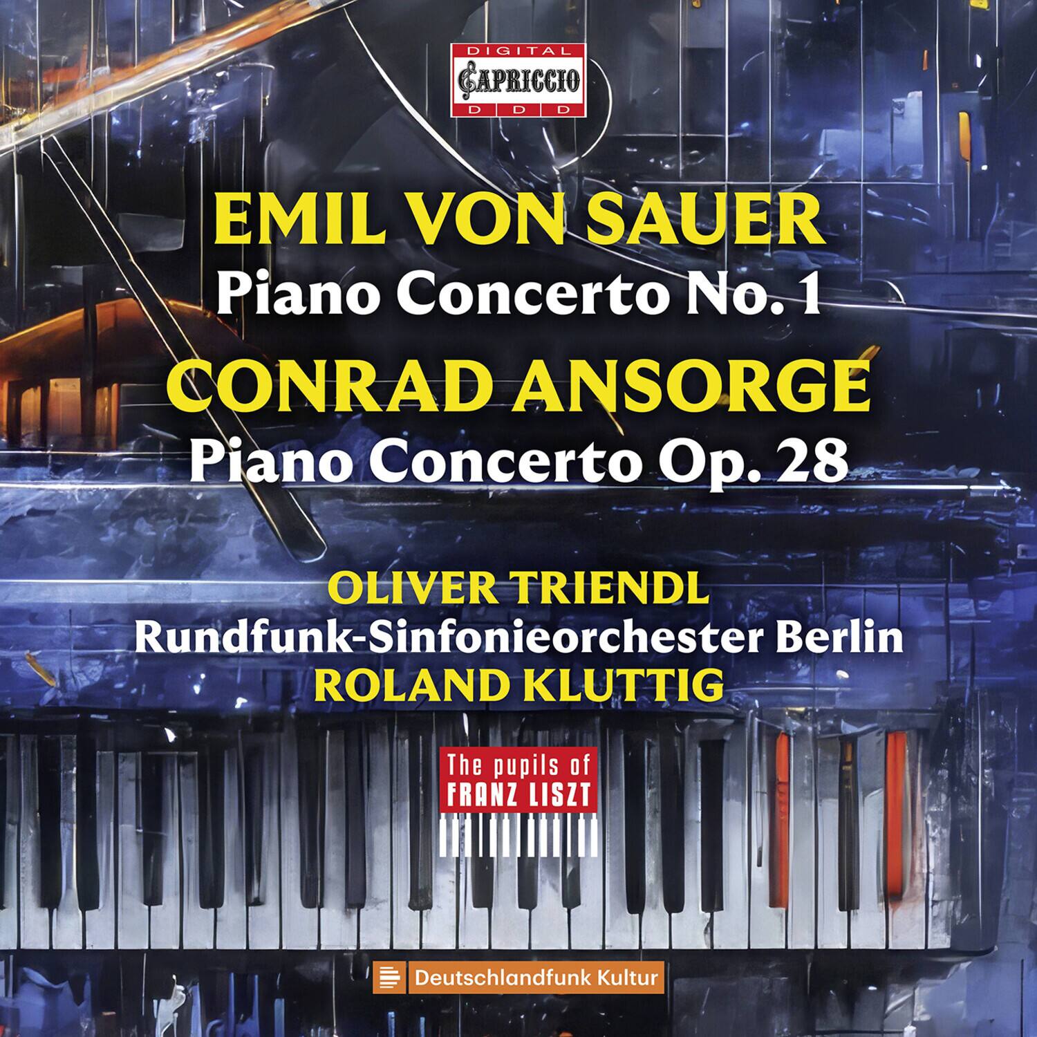 Oliver Triendl - Von Sauer & Ansorge: Piano Concertos - The Pupils of Franz Liszt   - COMPACT DISCS [CD] price history on PriceWatchPro