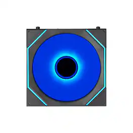Lian Li - UNI FAN SL Infinity Flex 120mm Reverse Blade ARGB Fan, Single Pack, Controller Not Included, (12RSLIN1F1B) - Black