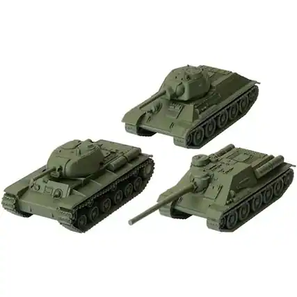 Front. Battlefront Miniatures - Battlefront Miniatures World of Tanks: Miniatures Game U.S.S.R. Tank Platoon Expansion.