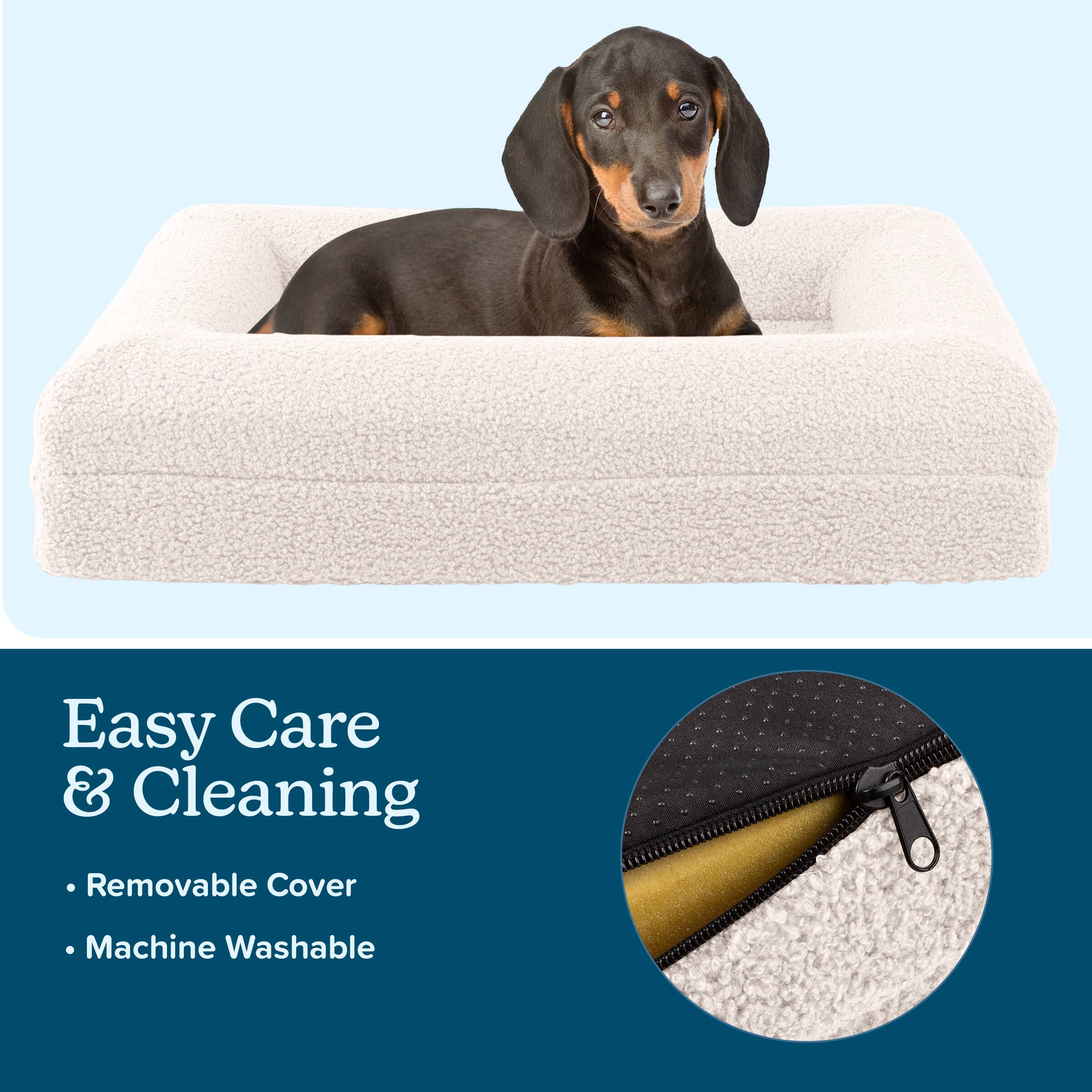 Easy Care & Cleaning

- Removable Cover
- Machine Washable