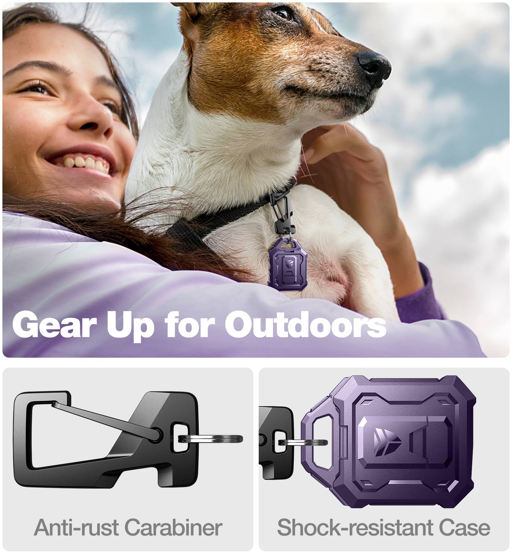 Gear Up for Outdoors

Anti-rust Carabiner

Shock-resistant Case
