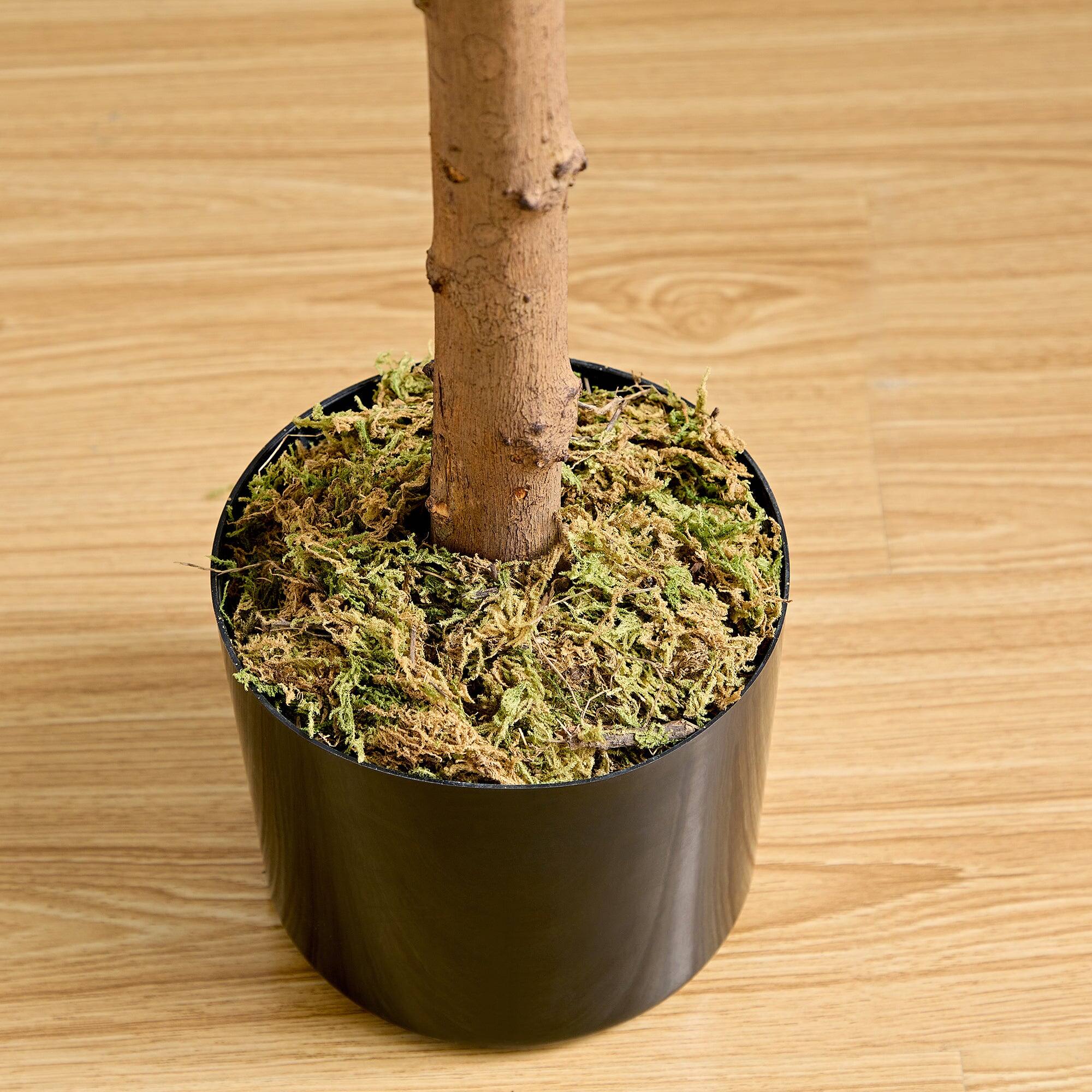 Alt View 2. Vecelo - 6Ft Artificial Olive Tree - Realistic Fake Silk Plant for Indoor/Outdoor Decor, No Maintenance Faux Tree - Green.