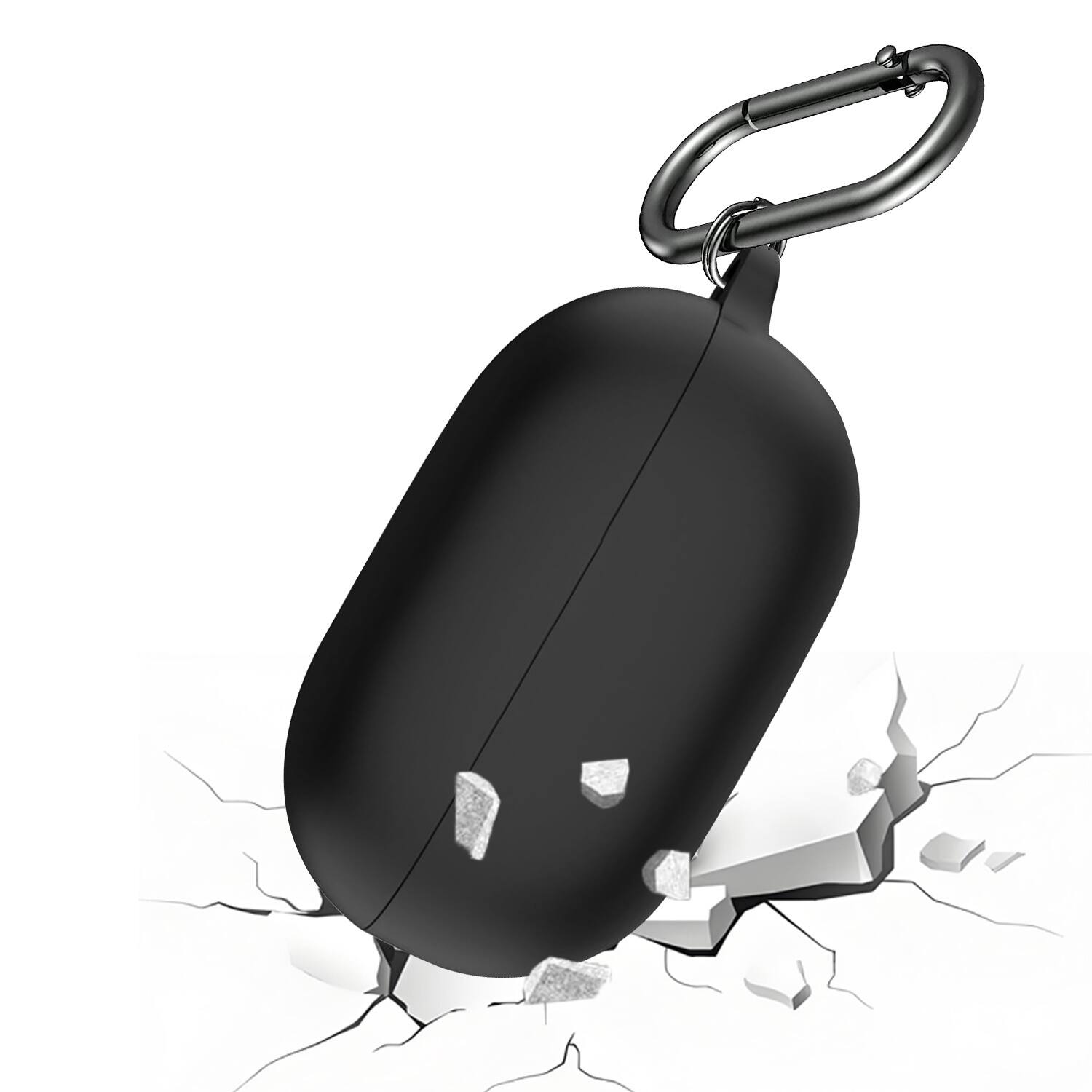 Alt View 14. SaharaCase - Venture Series Silicone Case for Beats Solo Buds Earbuds - Scorpion Black.