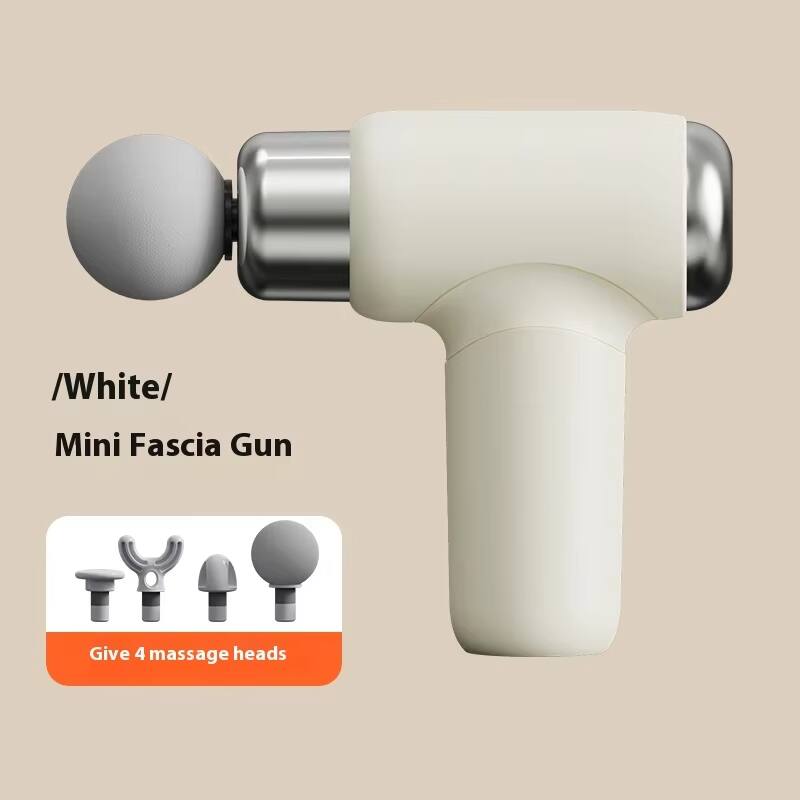 /White/ Mini Fascia Gun  
Give 4 massage heads